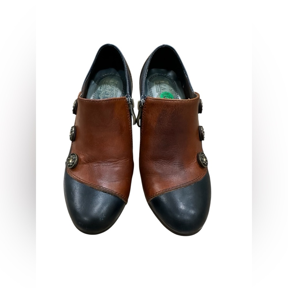L'ARTISTE GREENTEA-DBRM‎ Size 36 (5.1/2US) Brown Tan Shoes Booties Pumps